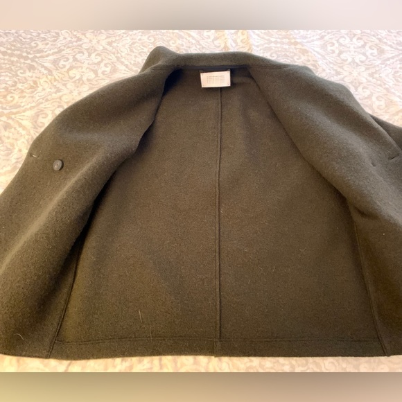 Harris Wharf London Oversized Drop-Shoulder Double-Breasted Wool Jacket - Picture 9 of 15